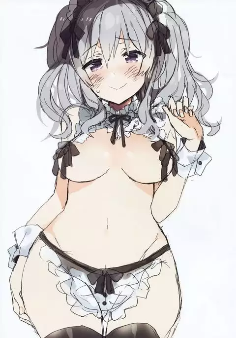 Shimakaze-chan no Cosplay Shita Kashima-chan wa Tottemo H