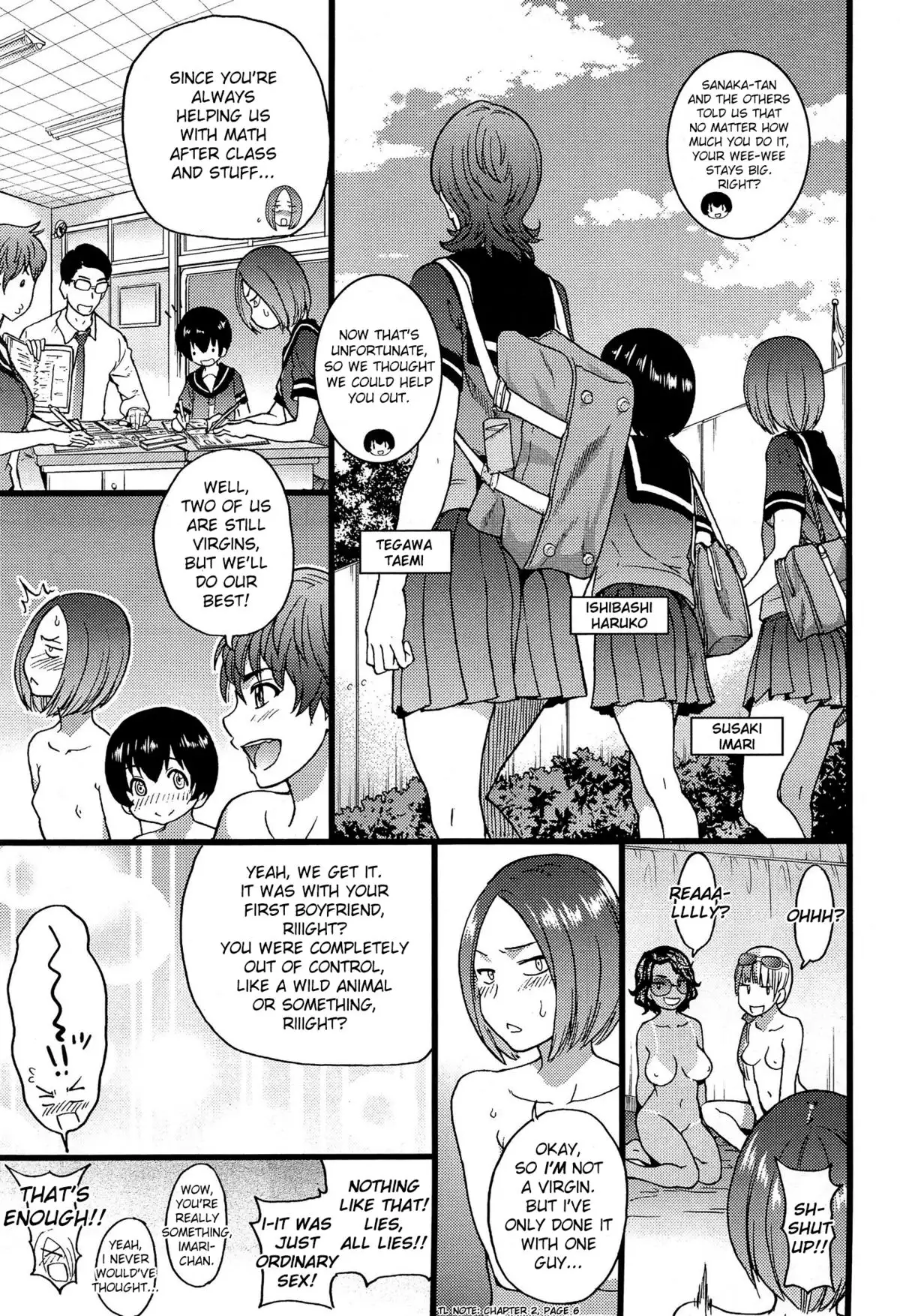 Nudist Beach ni Syuugaku Ryokoude!! Ch. 1-9