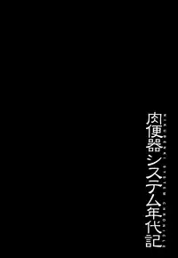 [Mayonnaise.] Nikubenki System Chronicle -Nikubenki System Nendaiki- | Slave System Chronicle [English] =LWB=