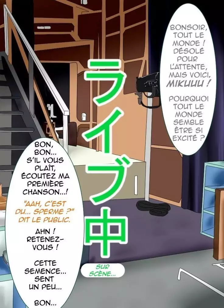 Miku Hatsune's Cum Concert