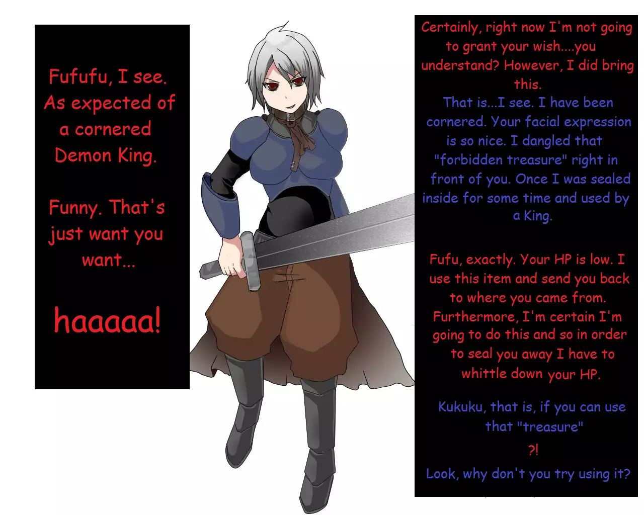 Chiko ni natta onna kishi | Jyokuma change demon magic