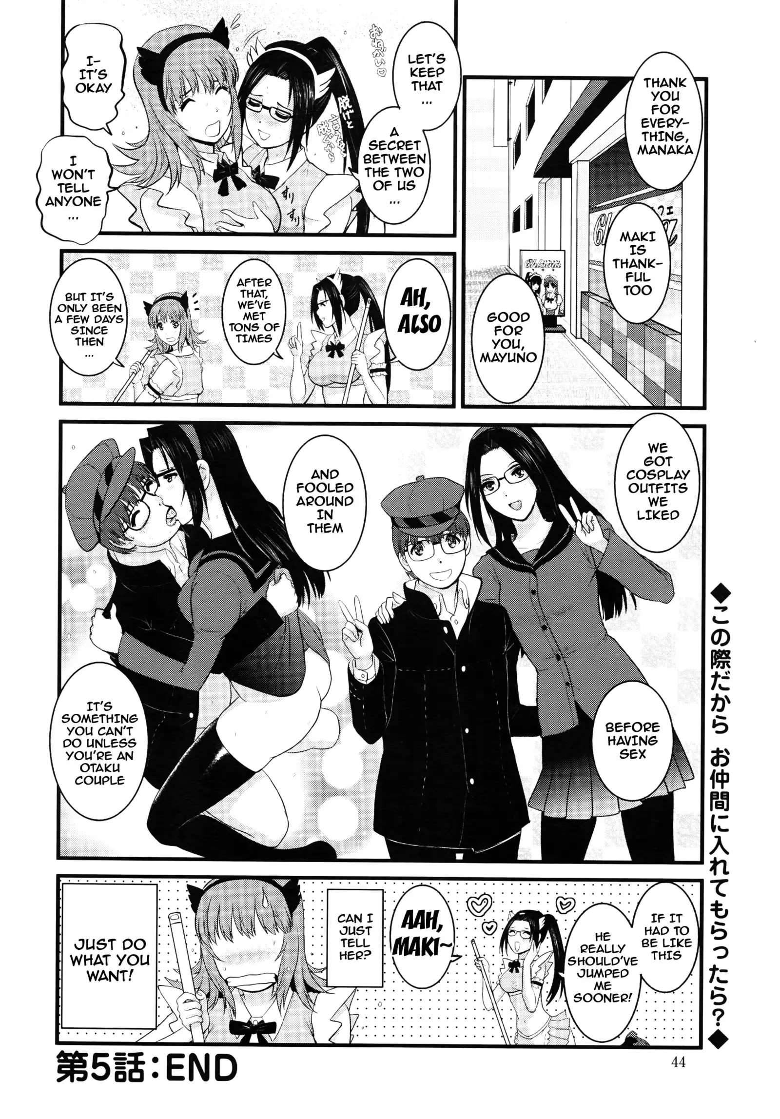 Part Time Manaka-san 2nd Ch. 1-5