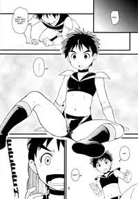 (C90) [Side:M (Miyamoto Ikusa)] Ikinari Hero [English] [Shotachan]