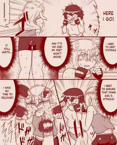 A futanari girl gets her balls hurt during body check (TERA) (COMPLETE)