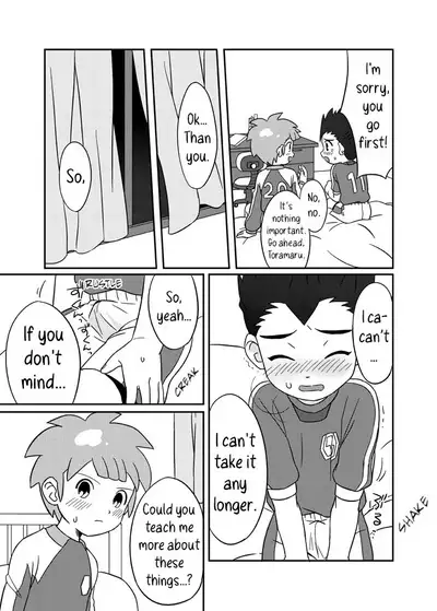 [Raje (Hirano Kei)] Pero Tora! (Inazuma Eleven) [Digital] [English] [Hikaru Scans]