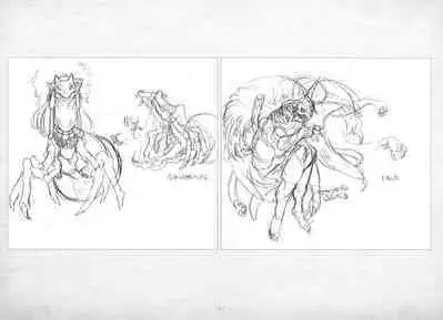 ALICESOFT ORION SCRIBBLES with CROQUIS ULTIMATE EDITION VOL.2 織音計画特別版 ラフ画集