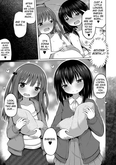 Ninshin Shoujo "Mesugaki datte Haramitai!" - Pregnant girl, even a female kid seems to be pregnant. | I Want to Impregnate Them, Even if They're Slutty Brats!