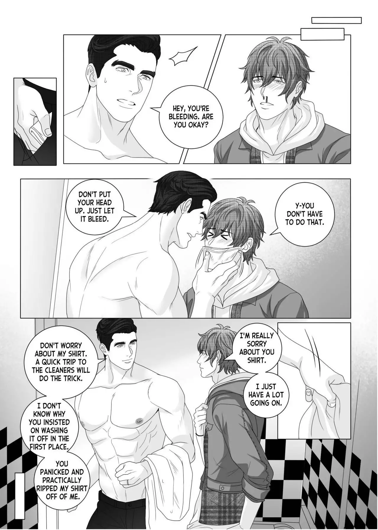 Fujoshi Trapped in a Seme's Perfect Body 3, 4