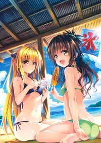 [Yabuki Kentaro] To Love-Ru -Trouble- Darkness Artbook Harem Gold