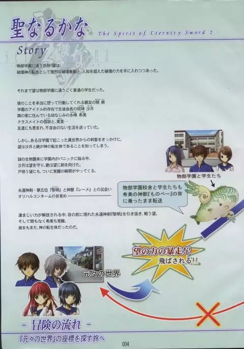 Seinarukana The Spirit of Eternity Sword 2 Material Book