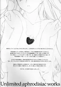 (C72) [VIRGINAL (Uro-G)] Unlimited aphrodisiac works (Fate/stay night)