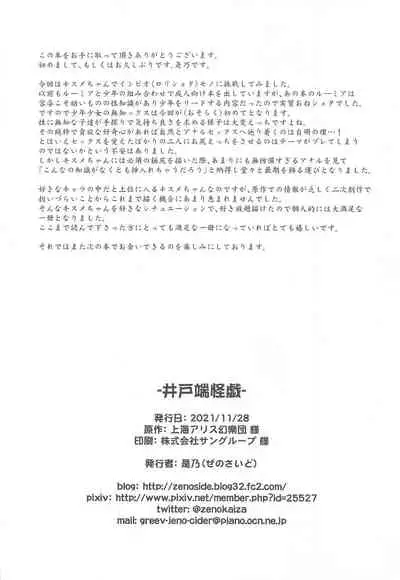 (Kouroumu 17) [Zenoside (Zeno)] Idobatakaigi (Touhou Project)