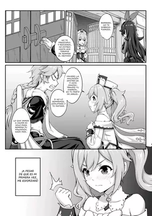 Genshin impact! Barbara STAR!DUSH!