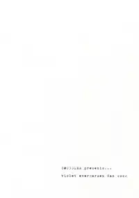 [SMUGGLER (Kazuwo Daisuke)] (I can not) understand love. (Violet Evergarden) [Chinese] [塔布里斯個人漢化]