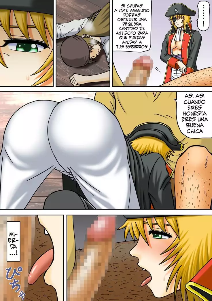 Prisoner pirate woman