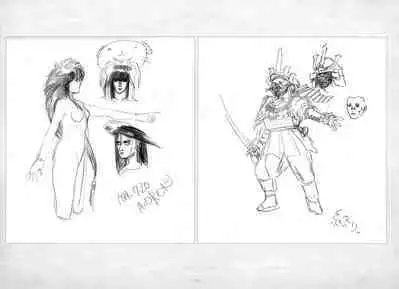 ALICESOFT ORION SCRIBBLES with CROQUIS ULTIMATE EDITION VOL.1 織音計画特別版 ラフ画集