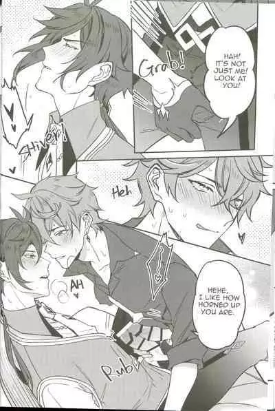 (megumignsn)The Intoxicated Harbinger and Archon (Genshin Impact)