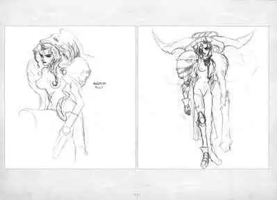 ALICESOFT ORION SCRIBBLES with CROQUIS ULTIMATE EDITION VOL.1 織音計画特別版 ラフ画集