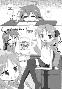 (COMIC1☆3) [Goberazzo (Mukaibi Aoi)] Gachi Rezu (Lucky Star) [English] {SMDC}