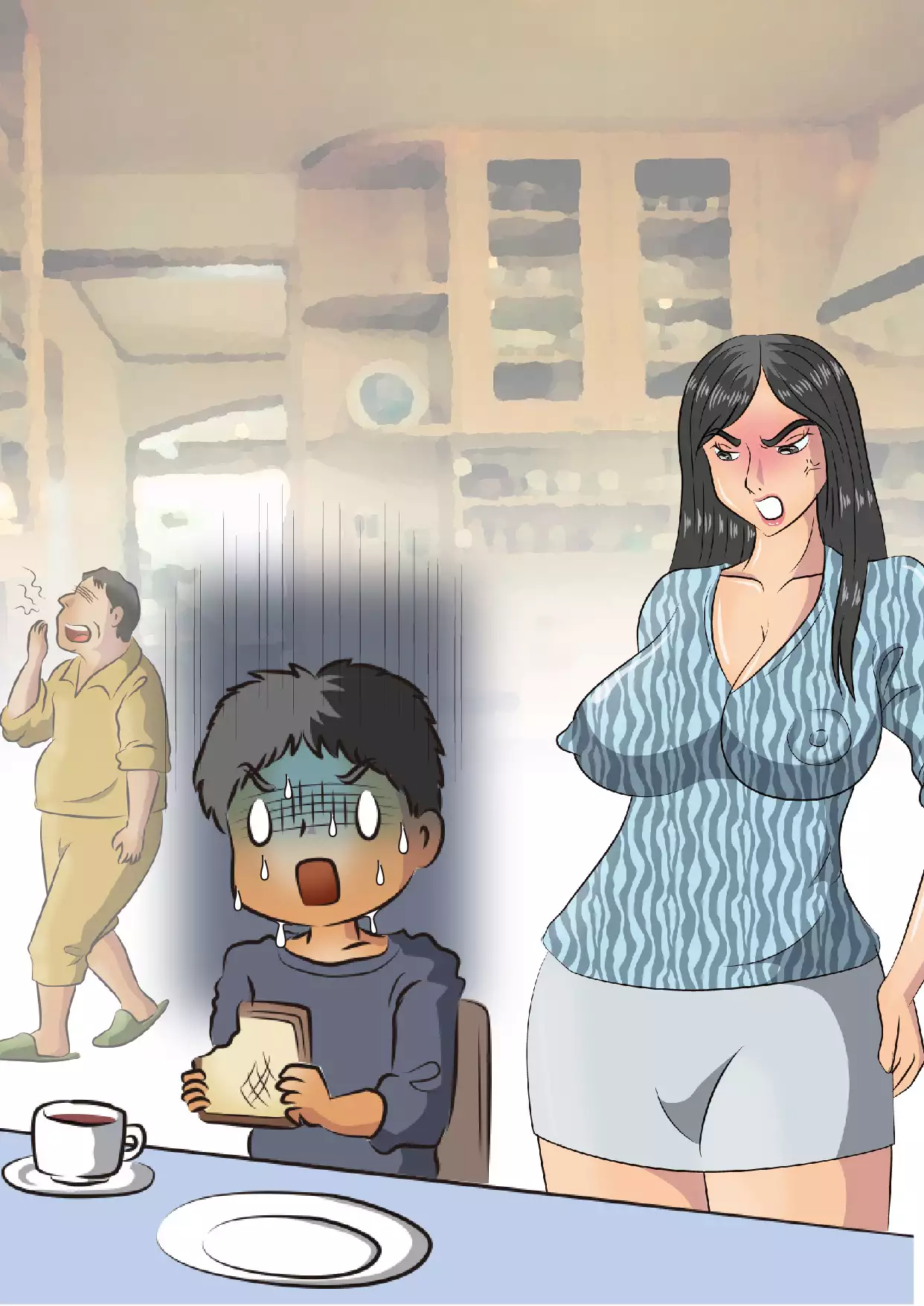 Neteiru Kaa-chan ni Nakadashi suru Boku