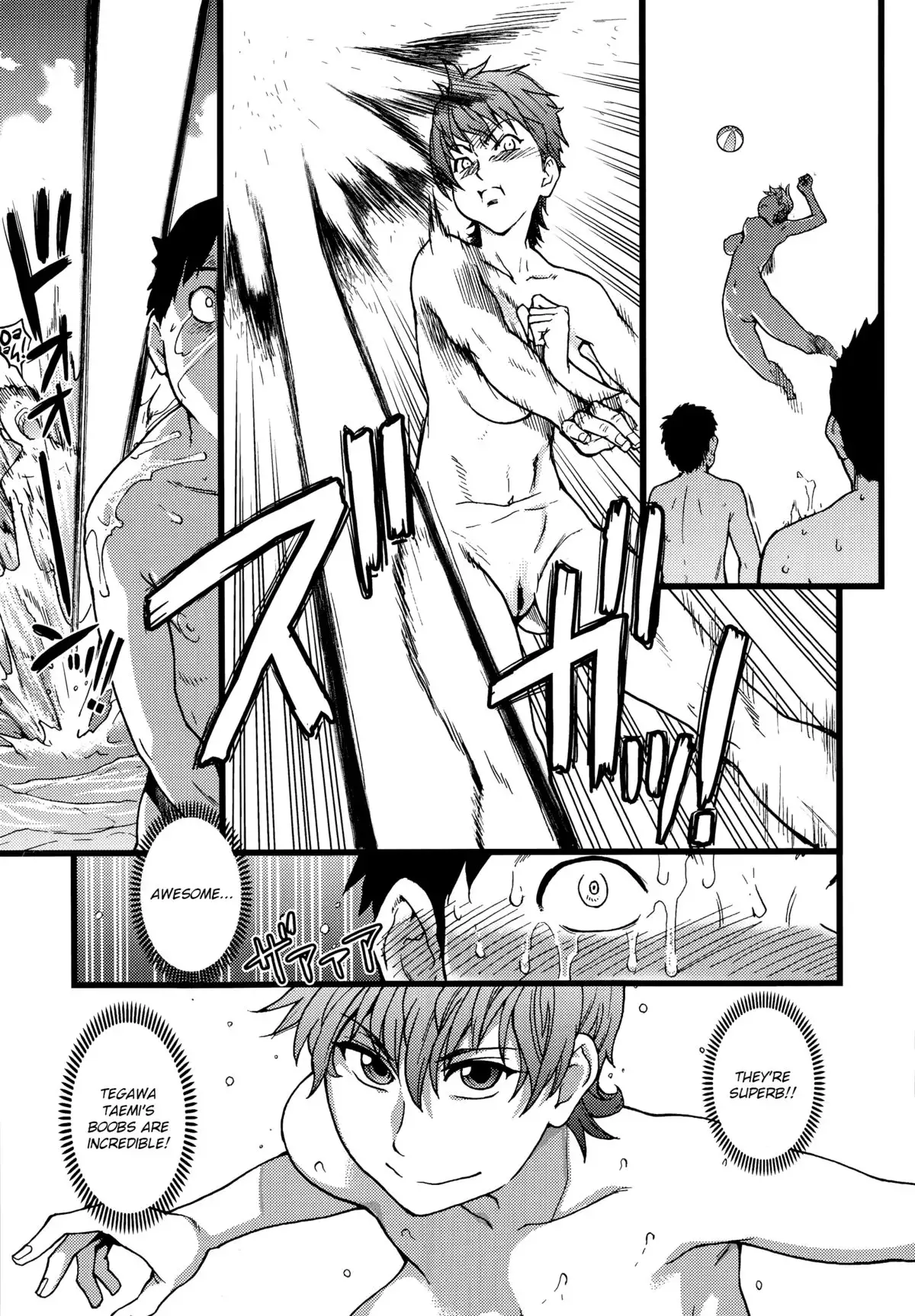 Nudist Beach ni Syuugaku Ryokoude!! Ch. 1-9