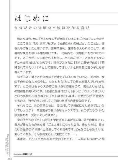 Zero kara Hajimeru SM Manual Kawaii Dorei Shiikujutsu