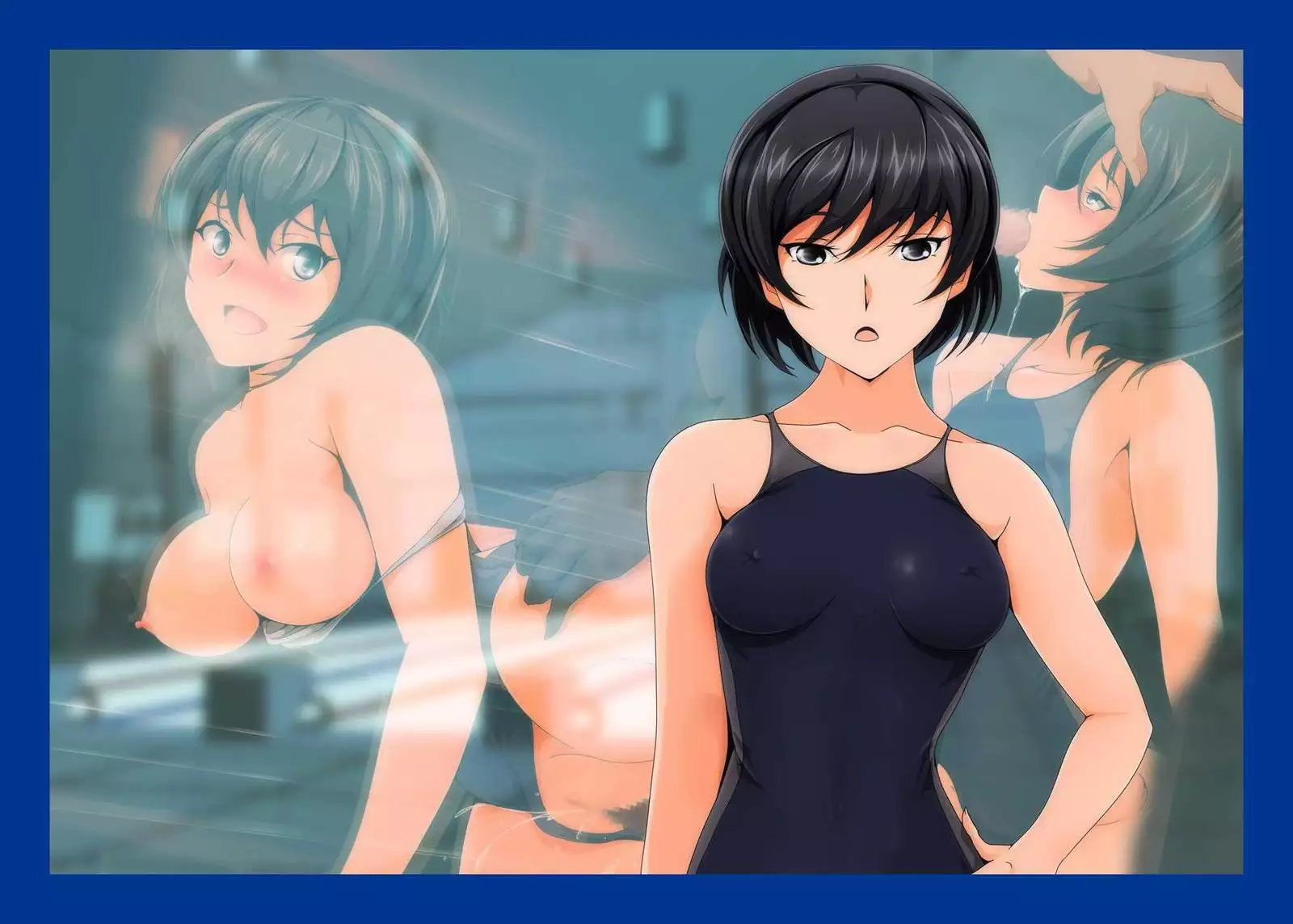 Namahame Suiei Buin Senyou Nikudorei Hibiki Senpai Hen