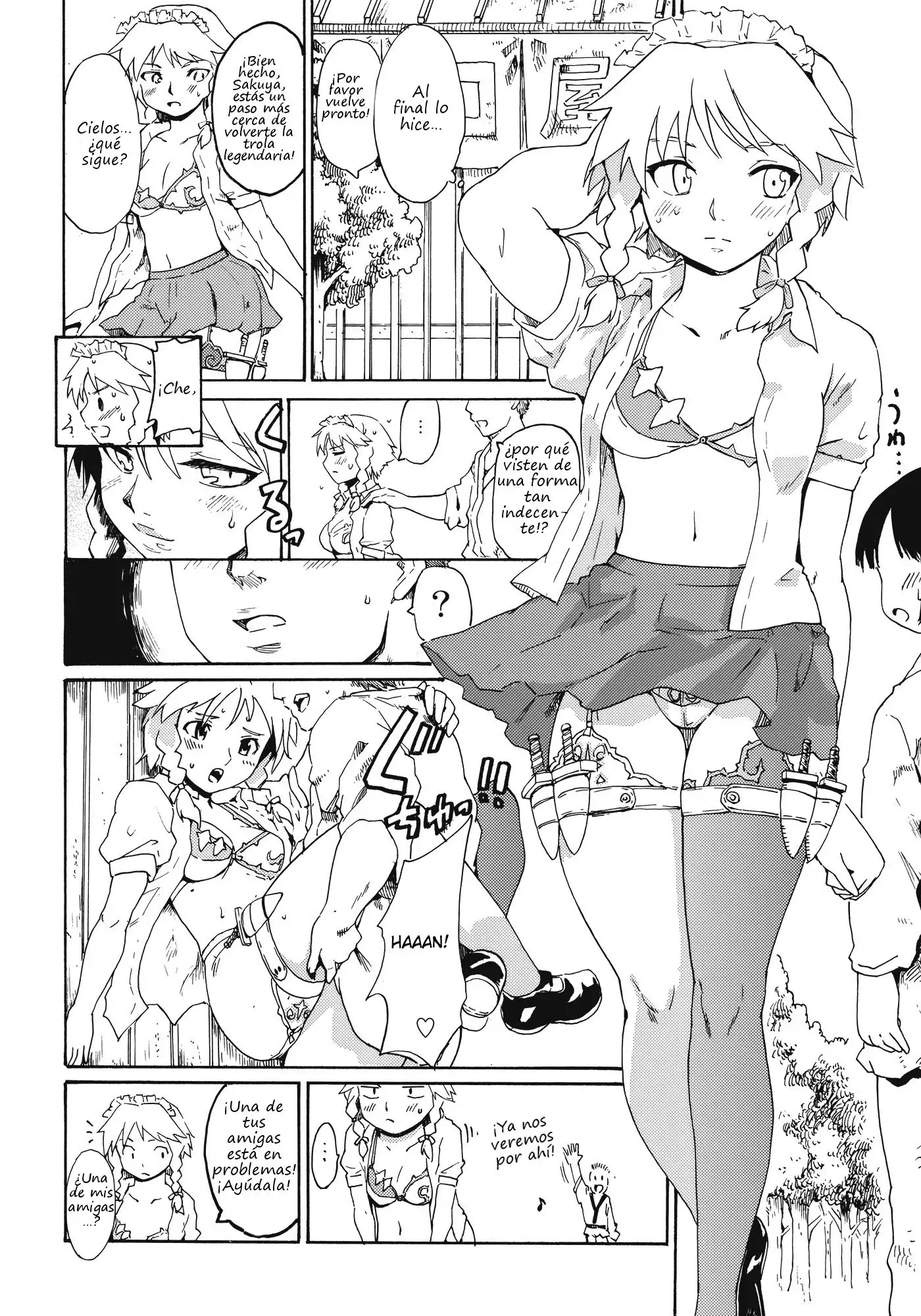 Touhou Ukiyo Emaki Warau Knife