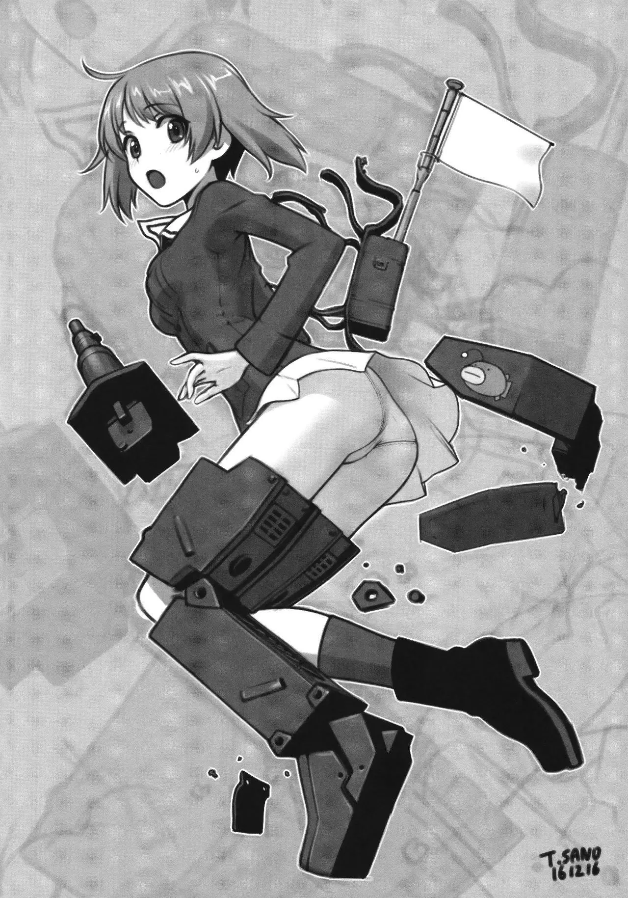 Nishizumi Maho no Suimin Kansatsu