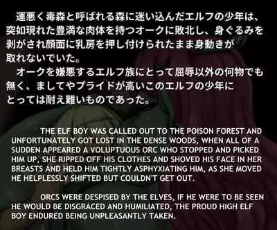 Shemale Juku Orc to Shonen Elf no Nyoudou Chinpo Gyaku Rape