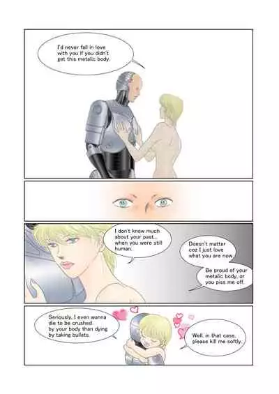[Junka] Robokoppu 7P Manga My Metal Lover Eigo-ban