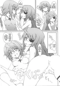 (COMIC1☆5) [i.r.o.Zi (Mutsuki Ginji, Aoi Shinji)] LOVE&3PEACE (IS <Infinite Stratos>) [English] [Kibitou4Life]