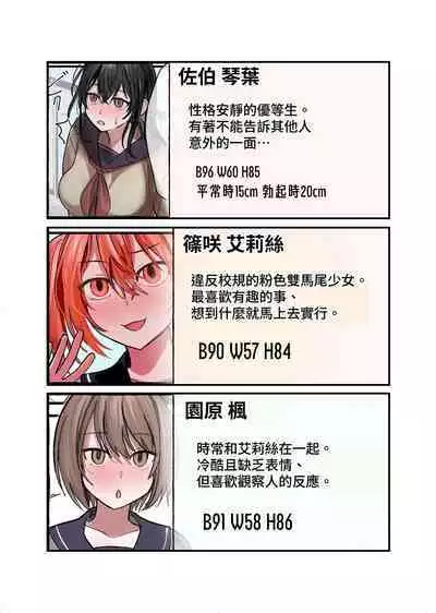 Yuutousei Mazomesu JK, Futanari Onabare~ Ijimekko ni Hasamare Sakuseitaikyuu!