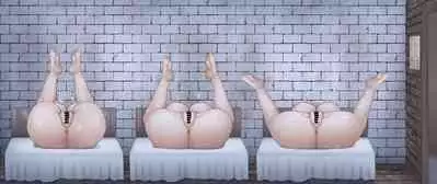 ふたなり達がひたすら種付けプレスするのを見るだけの差分集