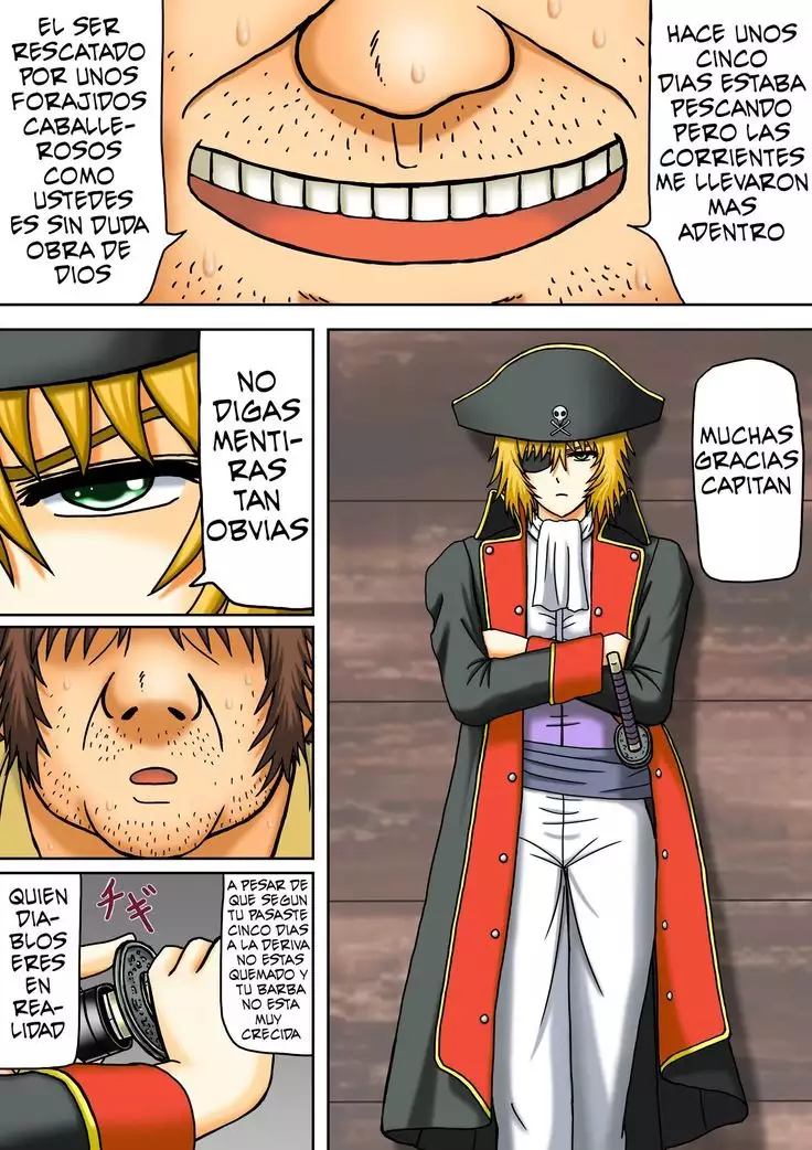 Prisoner pirate woman