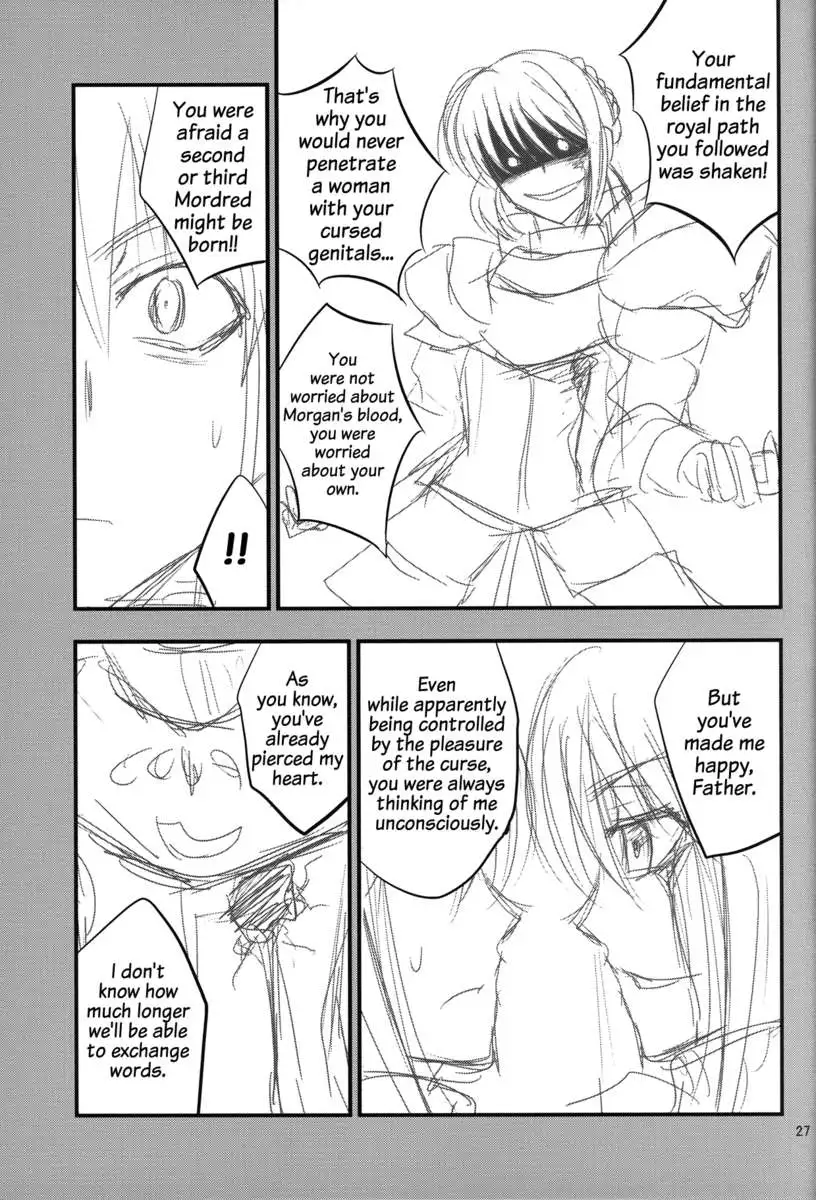 Saber Grew a Dick