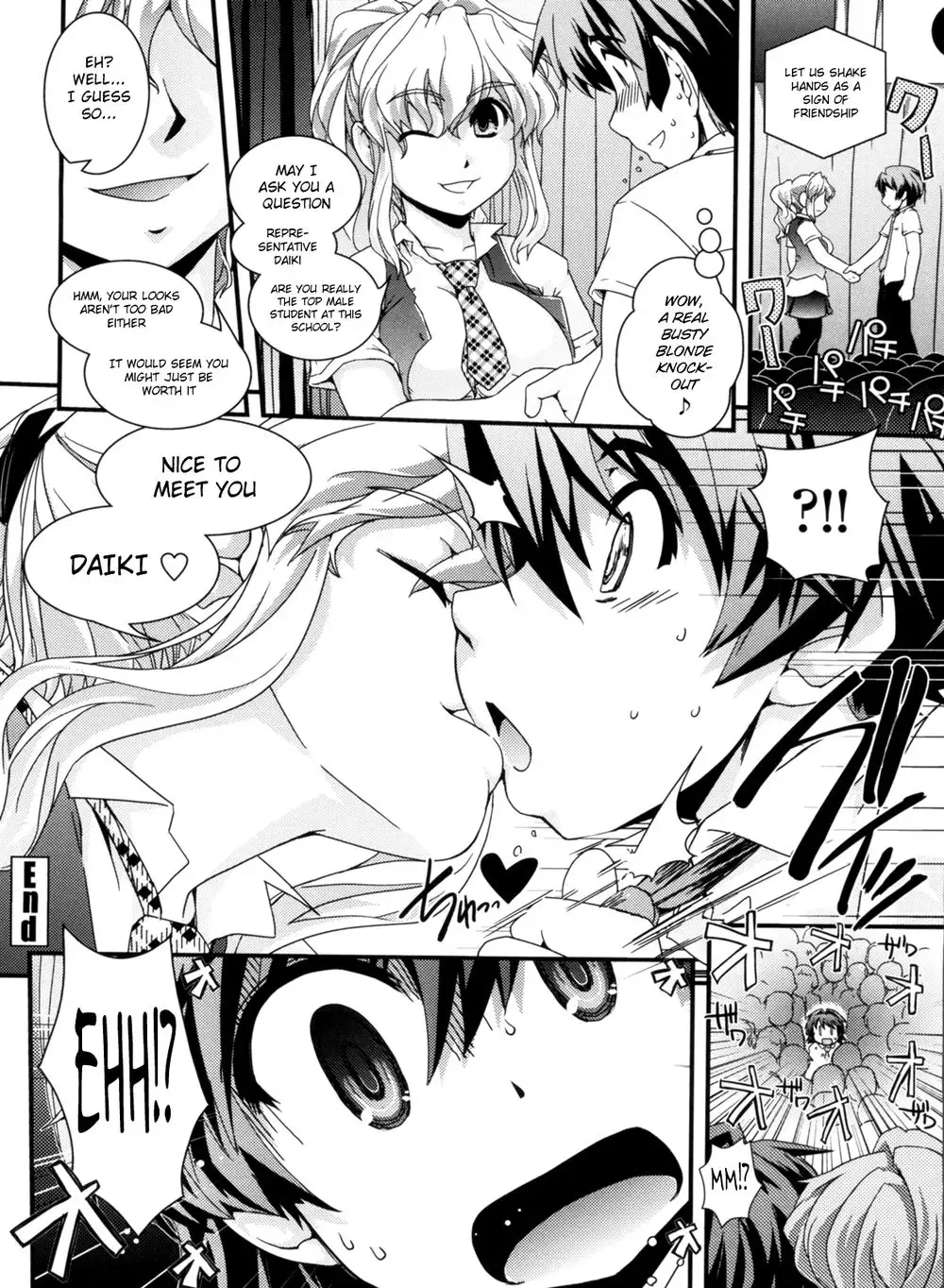 Transformed into a Busty Blonde - Ch. 6