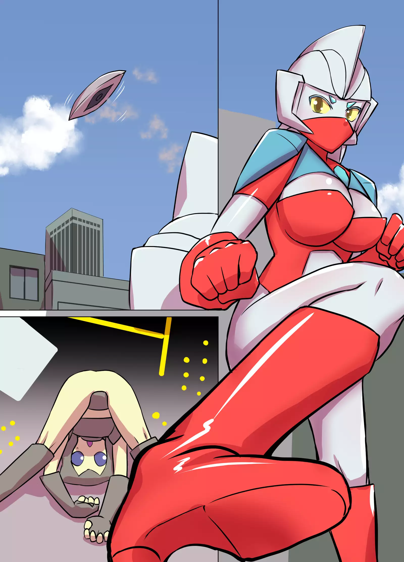 Sci-Fi Heroine Series Rusty Comet Episode 2 Fear of Hypnotic Rays