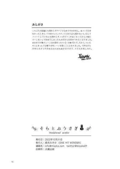 Soratobu Usagi 5 Breakdown Sacrifice