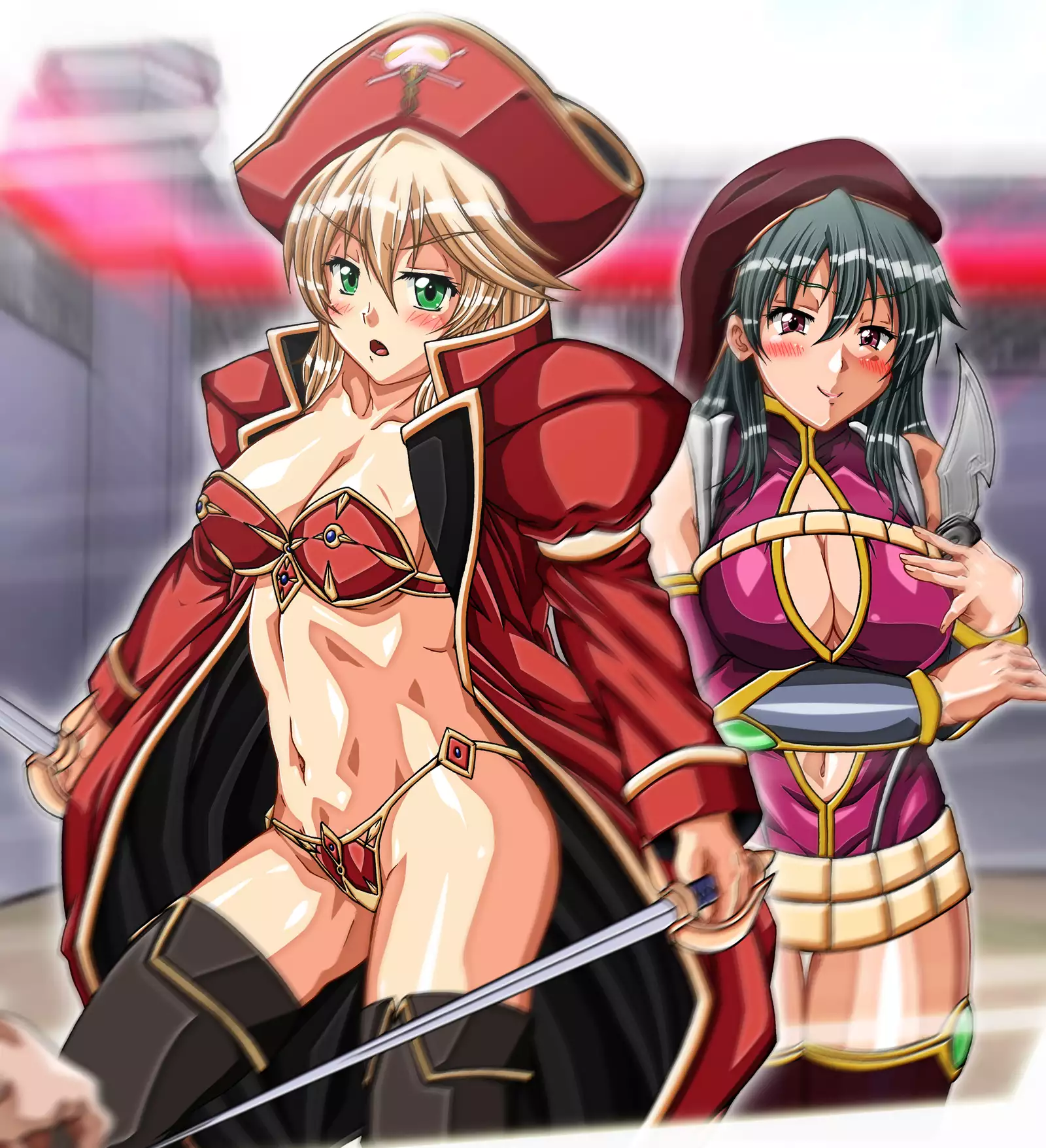 Captain Gloria ~Rinkan Kyuuchi no Onna Kaizoku! Nogarerarenai Injoku Koukai~