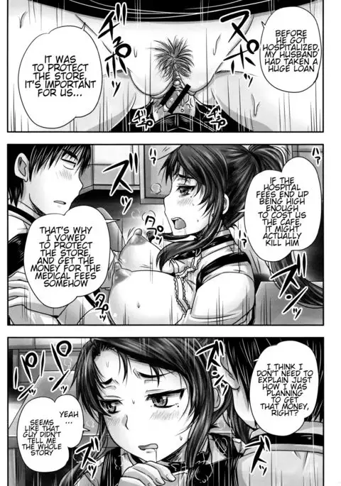 Kissa Hitozuma Nikudorei | Married Meat Slave Cafe Ch. 1-2