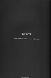 (C84) [clr, 12.5 (Akizou, Mizuki)] Answer (Resident Evil)