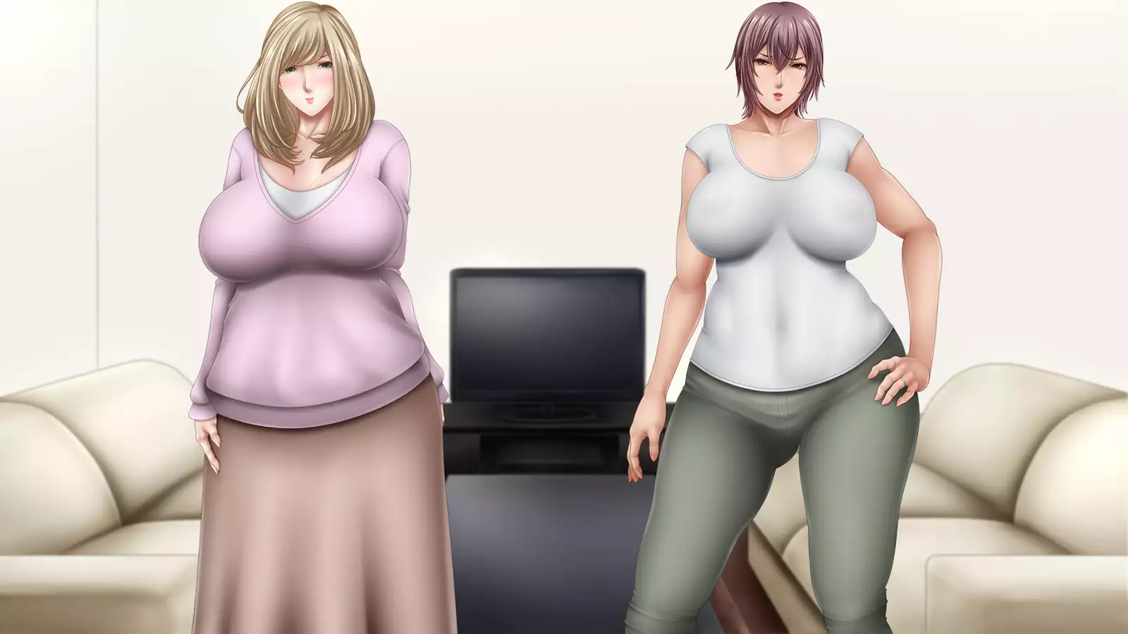 mama to sono osananajimi no ojisanto no ana kurabe