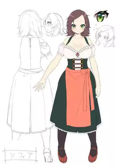 Country's most aristocrat being transformed into a peasant girl