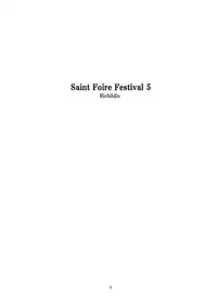 [Toko-ya (HEIZO, Kitoen)] Saint Foire Festival 5 [Digital]