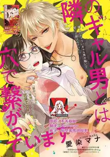 [Aizen Mana] Tonari no gyaruotoko to wa ana de tsunagatte imasu | ???????????? [Chinese] [??????]