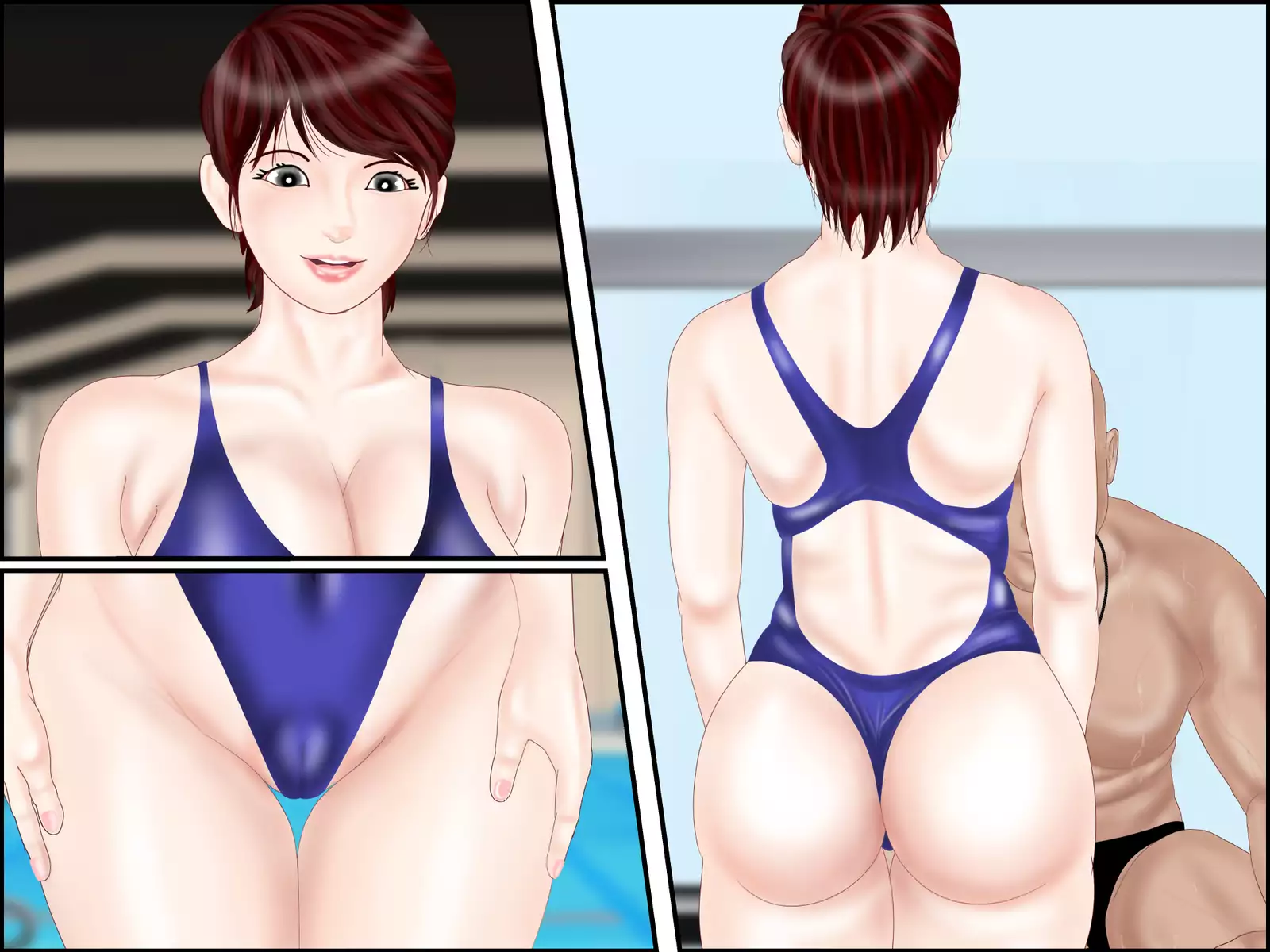 Hitozuma Ninkatsu Swimming 13-nenmae, Rape Sareta Watashi to Shinyuu