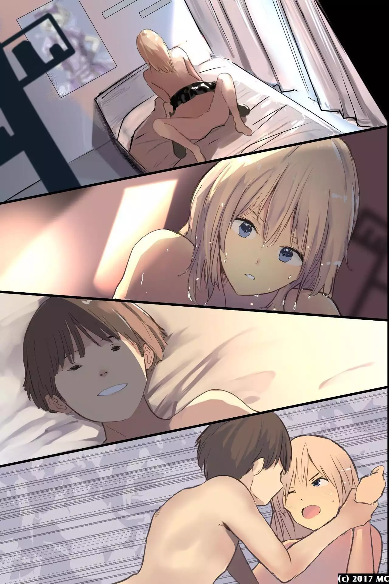 Isourousaki no Sanshimai no Yowami wo Nigitte Iinarisefre ni Shiyoutoshita Kekka